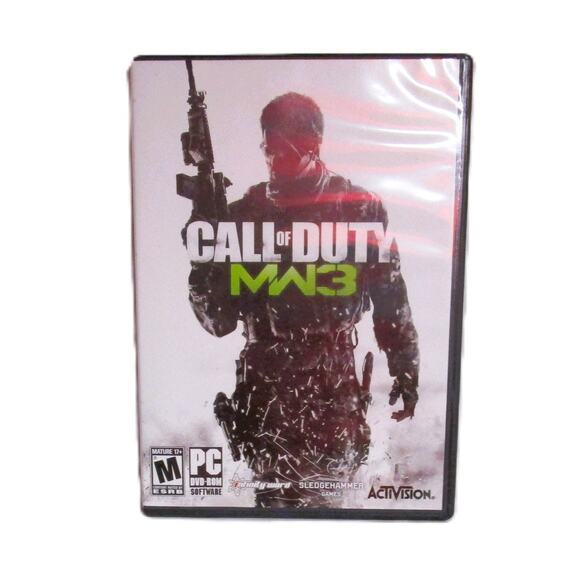 Activision Call of Duty MW3 Rated Mature for PC Retro Gaming 2011 Action Play - Picture 1 of 3